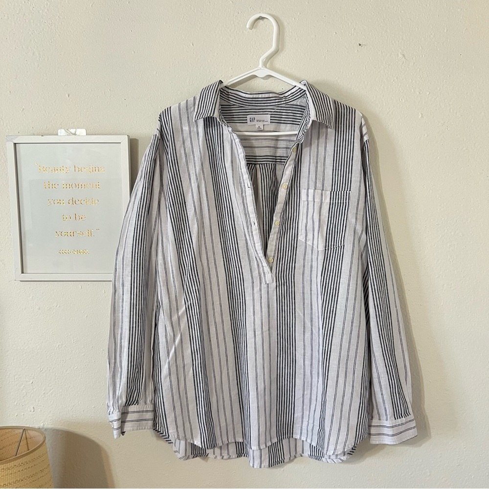GAP Linen shirt size XL
